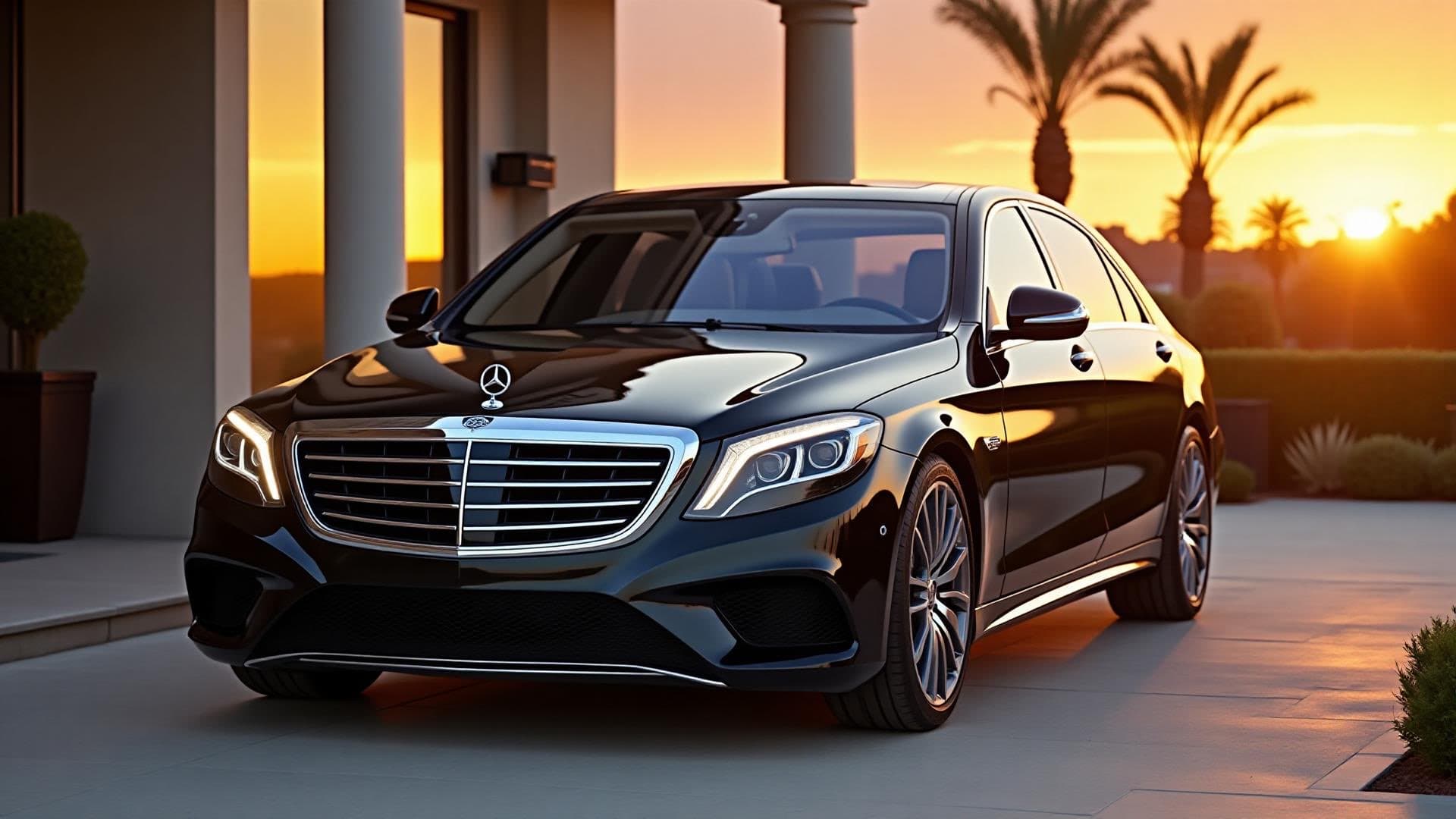 Transfert de luxe à Málaga - Véhicule premium avec chauffeur privé